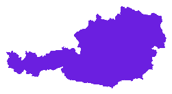 Silhouette of Austria