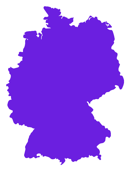Silhouette of Germany